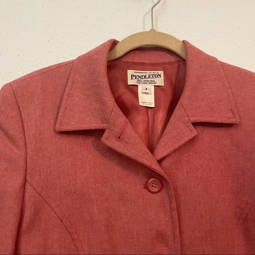 Pendleton Virgin Wool Blazer Jacket - image 5